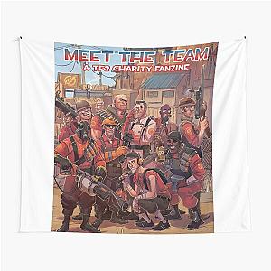 Team Fortress 2 Meet The Team  Tapestry