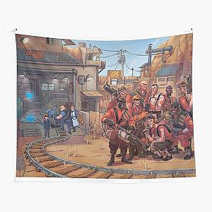 Team Fortress 2 Mineshaft  Tapestry