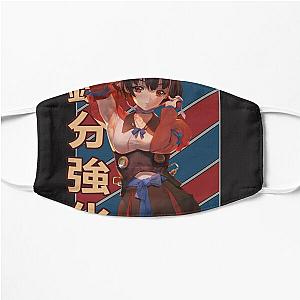 Mumei Hozumi Kabaneri of the Iron Fortress Kōtetsujō no Kabaneri Retro Anime Manga design  - Gift T-Shirt - Anime T-Shirt Flat Mask