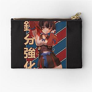 Mumei Hozumi Kabaneri of the Iron Fortress Kōtetsujō no Kabaneri Retro Anime Manga design  - Gift T-Shirt - Anime T-Shirt Zipper Pouch