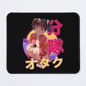 Mumei Kabaneri of the Iron Fortress Retro Sunset Design Mouse Pad