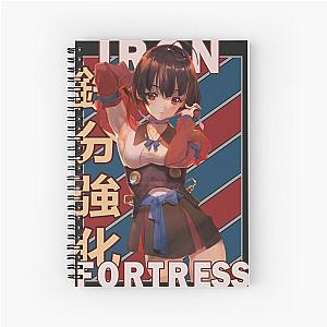 Mumei Hozumi Kabaneri of the Iron Fortress Kōtetsujō no Kabaneri Retro Anime Manga design  - Gift T-Shirt - Anime T-Shirt Spiral Notebook