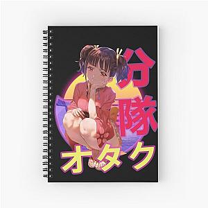 Mumei Kabaneri of the Iron Fortress Retro Sunset Design Spiral Notebook