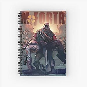 Team Fortress 2 Heavy Hero  Spiral Notebook