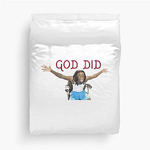 Kai Cenat God Did Duvet Cover