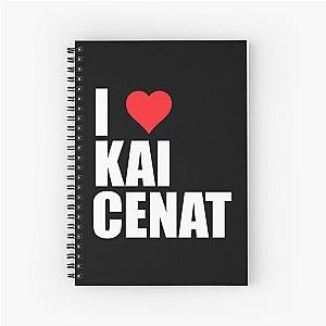 I Love Kai Cenat Spiral Notebook