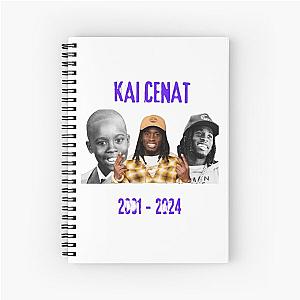 KAI CENAT EVOLUTION 2001 - 2024 Spiral Notebook