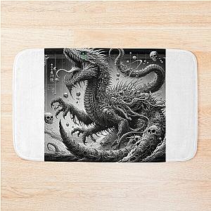 Kaiju dragon  Bath Mat