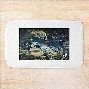 Spinosaurus kaiju  Bath Mat