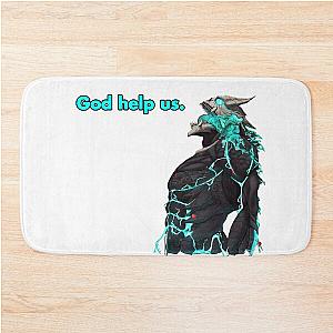 KAIJU NO 8 KAIJU 8 KAFKA HIBINO GOD HELP US (KAIJU FIGHTING ANIMEMANGA) Bath Mat