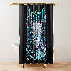 Kaiju Monster Heavy Metal Shower Curtain