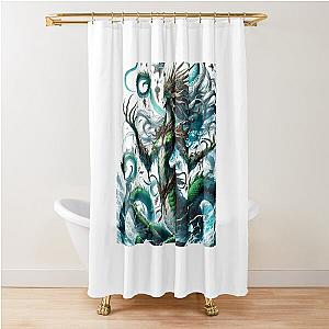 Kaiju  Shower Curtain