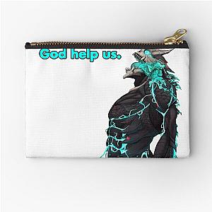 KAIJU NO 8 KAIJU 8 KAFKA HIBINO GOD HELP US (KAIJU FIGHTING ANIMEMANGA) Zipper Pouch