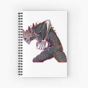 KAIJU NO 8 KAIJU 8 KAFKA HIBINO RED MODE (KAIJU FIGHTING ANIMEMANGA) Spiral Notebook