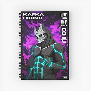 Kafka Hibino Determined Looking Kaiju no 8 Form Spiral Notebook