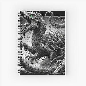 Kaiju dragon  Spiral Notebook