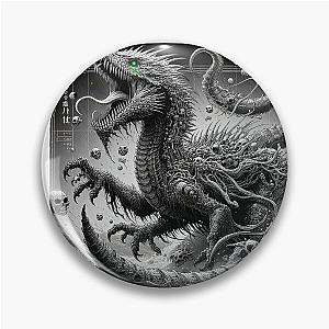 Kaiju dragon  Pin