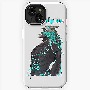 KAIJU NO 8 KAIJU 8 KAFKA HIBINO GOD HELP US BLUE (KAIJU FIGHTING ANIMEMANGA) iPhone Tough Case