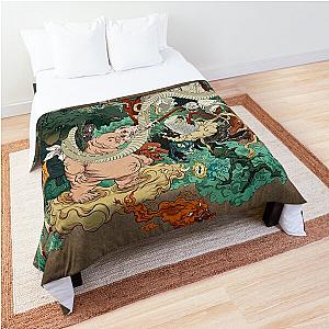 Japanese kaiju monsters Comforter