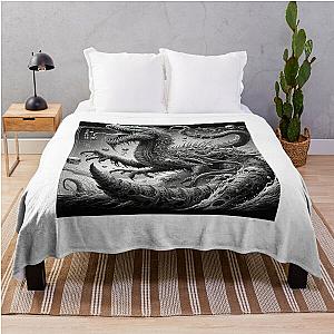 Kaiju dragon  Throw Blanket