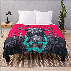 Japanese Kaiju Throw Blanket