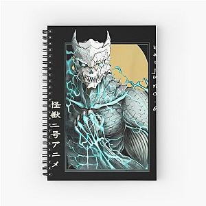 Aesthetics Kaiju No 8 Anime Monster Japanese Fanart Spiral Notebook