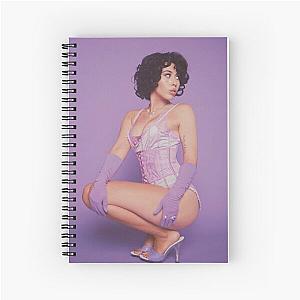 Kali Uchis in purple Spiral Notebook