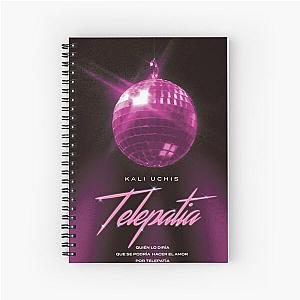 Telepatia by Kali Uchis Spiral Notebook