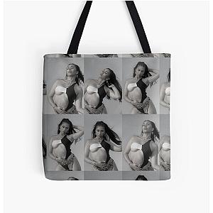 Kali Uchis B&amp;W Aesthetic All Over Print Tote Bag RB1608