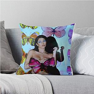 Copy of Kali uchis music Throw Pillow RB1608