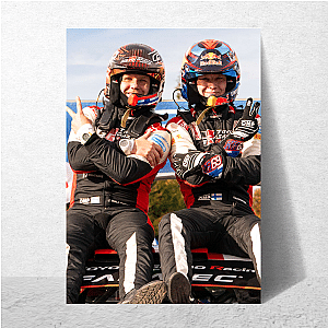 Gravel King – Rovanperä Rules Kalle Rovanpera Posters