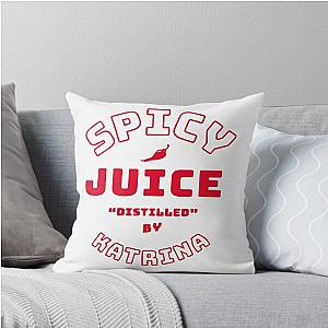Kallme Kris Spicy Juice Throw Pillow