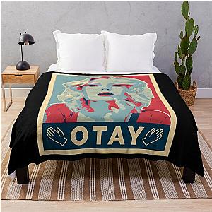 Outdoor Ottoman Throw Blanket