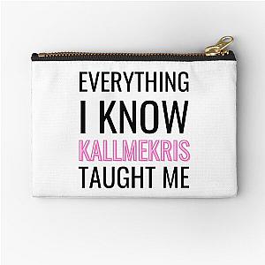 Everything I Know Zipper Pouch