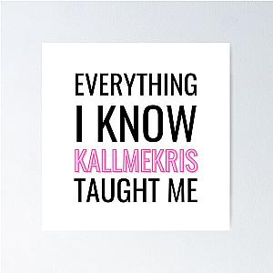 Kallmekris taught me