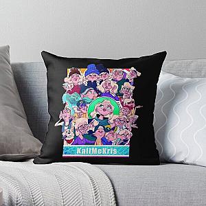 Kallmekris a Kallmekris a Kallmekris Throw Pillow RB0811