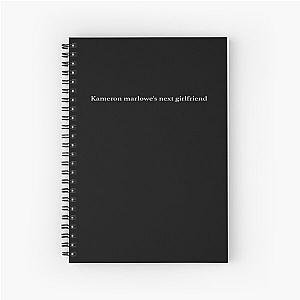 Kameron Marlowe Next Girlfriend Spiral Notebook