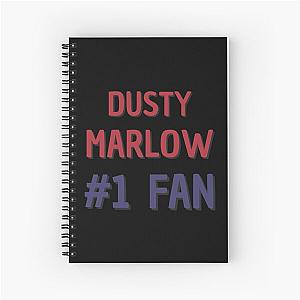 Dusty Marlow - 1 Fan Spiral Notebook