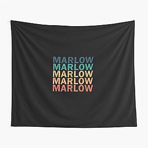 Marlow Name T Shirt - Marlow Vintage Retro Name Gift Item Tee Tapestry