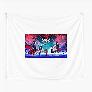 Build Me in Kamitsubaki City Kamitsubaki City Under Construction Tapestries
