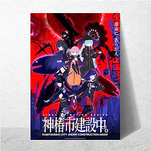 Reality Glitches in Kamitsubaki Kamitsubaki City Under Construction Posters