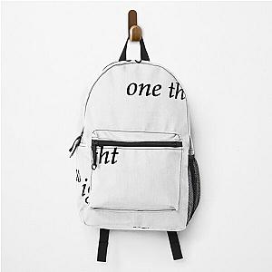 One Thing Right- Perfect Gift-kane brown gift Backpack