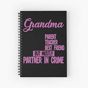 Grandma Funny - Perfect Gift-kane brown gift Spiral Notebook