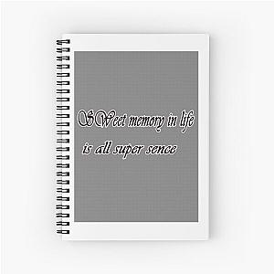 memory- Perfect Gift-kane brown gift Spiral Notebook