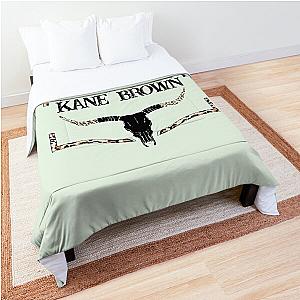 Kane Brown Cow Skull Country Music Concert Comforter