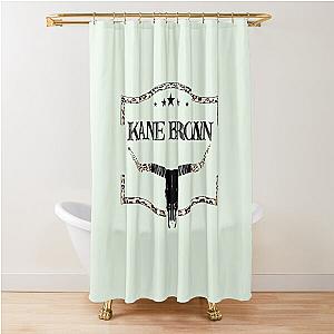 Kane Brown Cow Skull Country Music Concert Shower Curtain