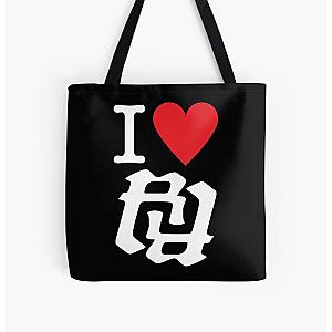 Kankan I Love RR All Over Print Tote Bag RB1211