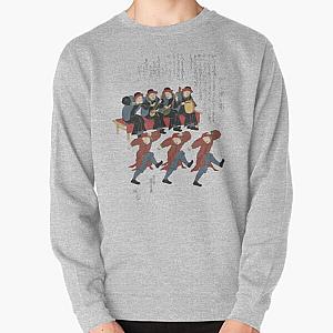 Ukiyo-e Kankan Dancers Pullover Sweatshirt RB1211