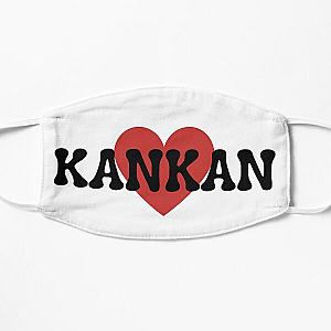 Love Kankan | I Love Kankan | Yeat - Perfect Gift For Kankan Lover Flat Mask RB1211