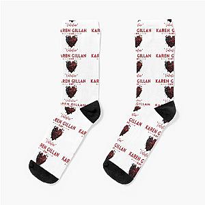 Karen Gillan Is My Valentine Sock